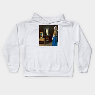 AI Vermeer’s Kids Hoodie